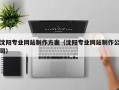 呼和浩特沈阳专业网站制作方案（沈阳专业网站制作公司）